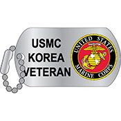 Eagle Emblems P15822 Pin-Korea,Usmc Veteran (1-1/4")