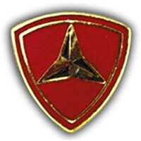 Eagle Emblems P15833 Pin-Usmc,003Rd Div. (MINI), (5/8")