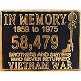 Eagle Emblems P15843 Pin-Viet, In Memory (1