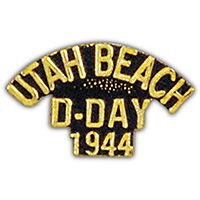 Eagle Emblems P15855 Pin-Wwii,Scr,D-Day Utah (1")