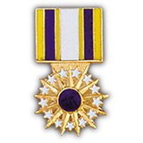 Eagle Emblems P15863 Pin-Medal,Usaf Dist.Serv. (1-3/16