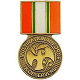 Eagle Emblems P15864 Pin-Medal, Multi-Nat Frcs. (1-3/16