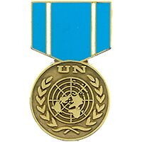 Eagle Emblems P15865 Pin-Medal,U.N.Observer (1-3/16")