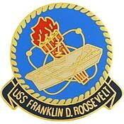 Eagle Emblems P15875 Pin-Uss,Roosevelt (1")