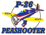 Eagle Emblems P15881 Pin-Apl, P-26 Peashooter (1-1/2