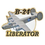 Eagle Emblems P15893 Pin-Apl, B-24 Liberator (1-1/2