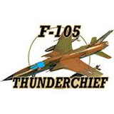 Eagle Emblems P15896 Pin-Apl,F-105 Thunderchief (1-3/8