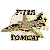 Eagle Emblems P15900 Pin-Apl,F-014A Tomcat (1-7/16
