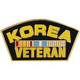 Eagle Emblems P15907 Pin-Korea, Veteran W/Ribb. (1-1/4