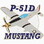 Eagle Emblems P15918 Pin-Apl, P-51D Mustang (1-1/2")
