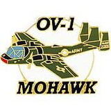 Eagle Emblems P15919 Pin-Apl, Ov-1 Mohawk (1-1/2