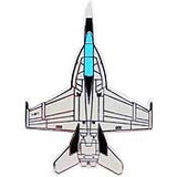 Eagle Emblems P15923 Pin-Apl, F-018 Hornet, Top (1-1/2