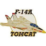 Eagle Emblems P15932 Pin-Apl, F-014A Tomcat (1-1/2