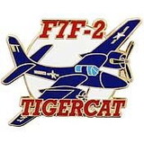 Eagle Emblems P15942 Pin-Apl, F-007F2 Tigercat (1-1/2