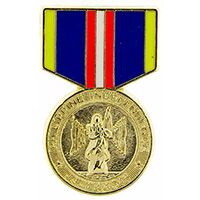 Eagle Emblems P15944 Pin-Medal,Philippine Ind. (1-3/16")