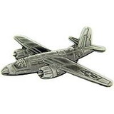Eagle Emblems P16004 Pin-Apl, B-26 Marauder (Pwt) (2-3/8