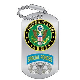 Eagle Emblems P16038 Pin-Special Forces Dt (1-5/8")