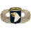 Eagle Emblems P16039 Wing-Army, 101St A/B, Wing (Silver) (1-1/2")