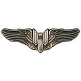 Eagle Emblems P16048 Wing-Usaf, Gunner, Aerial- Pwt (3