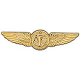 Eagle Emblems P16076 Wing-Usn, Aircrew, Gold (2-3/4