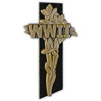 Eagle Emblems P16088 Pin-Wwii,Memorial Cross (1-1/2")