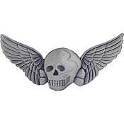 Eagle Emblems P16118 Wing-Death,Skull,Xlg,Pwt (3")