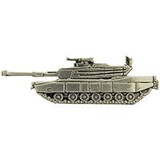 Eagle Emblems P16135 Pin-Tank,M1A-1 Abrams (2-1/4