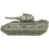 Eagle Emblems P16137 Pin-Tank,M2A1,Bradley (2")