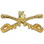 Eagle Emblems P16144 Bdg-Army, Cav.Swords, 05Th (2-1/4")