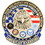 Eagle Emblems P16182 Pin-American Warriors (1-5/8")