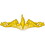 Eagle Emblems P16186 Pin-Usn,Sub.Dolph,Gold (2-3/4")