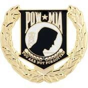 Eagle Emblems P16210 Pin-Pow*Mia Wreath (1-1/2")