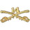 Eagle Emblems P16261 Bdg-Army, Cav.Swords, 14Th (2-1/4")