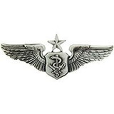 Eagle Emblems P16324 Wing-Usaf, Flt.Nurse, Sr. (3