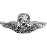 Eagle Emblems P16346 Wing-Usaf,Aircrew,Master (2-3/4