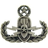 Eagle Emblems P16355 Bdg-Army,Eod,Master (1-3/4