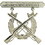 Eagle Emblems P16367 Bdg-Usmc, Rifle, Expert (1-7/8")