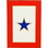 Eagle Emblems P16381 Pin-Family Mem.In Svc.(1) Blue Star (Lrg) (1-1/2")