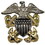 Eagle Emblems P16451 Bdg-Usn, Officer (1-1/4")