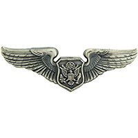 Eagle Emblems P16504 Wing-Usaf,Aircrew.Off,Bas (2")