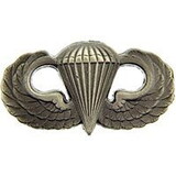 Eagle Emblems P16507 Wing-Army, Para, Basic (Pewter)    Full Size (1-1/2