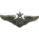 Eagle Emblems P16524 Wing-Usaf, Aircrew.Off, Sr. (2