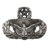 Eagle Emblems P16552 Wing-Usaf,Sec.Police,Mast PWT, (1-5/8