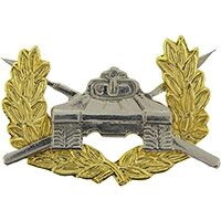 Eagle Emblems P16566 Bdg-Army,Armor,W/Wreath (1-5/8")