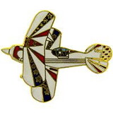 Eagle Emblems P18003 Pin-Apl,Pitts Special (1-1/2