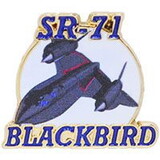 Eagle Emblems P18010 Pin-Apl, Sr-71 Blackbird- (Right) (1-1/2