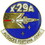 Eagle Emblems P18055 Pin-Apl,X-29 Logo (LOGO), (1")