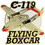 Eagle Emblems P18083 Pin-Apl,C-119 Flying Box AC MODEL, (1-1/8")