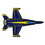 Eagle Emblems P18100 Pin-B/A,Fa-018 Hornet (TOP VIEW), (1-1/2")