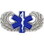 Eagle Emblems P19006 Wing-Medical Caduceus (1-1/2")